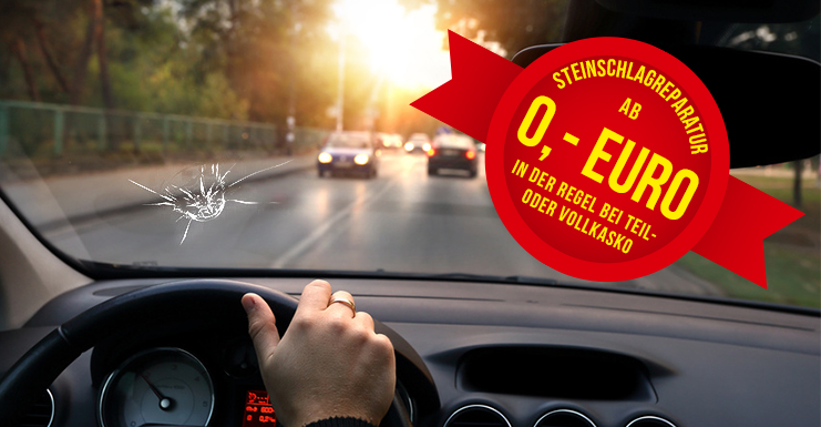 Autoglas-Steinschlagreparatur
